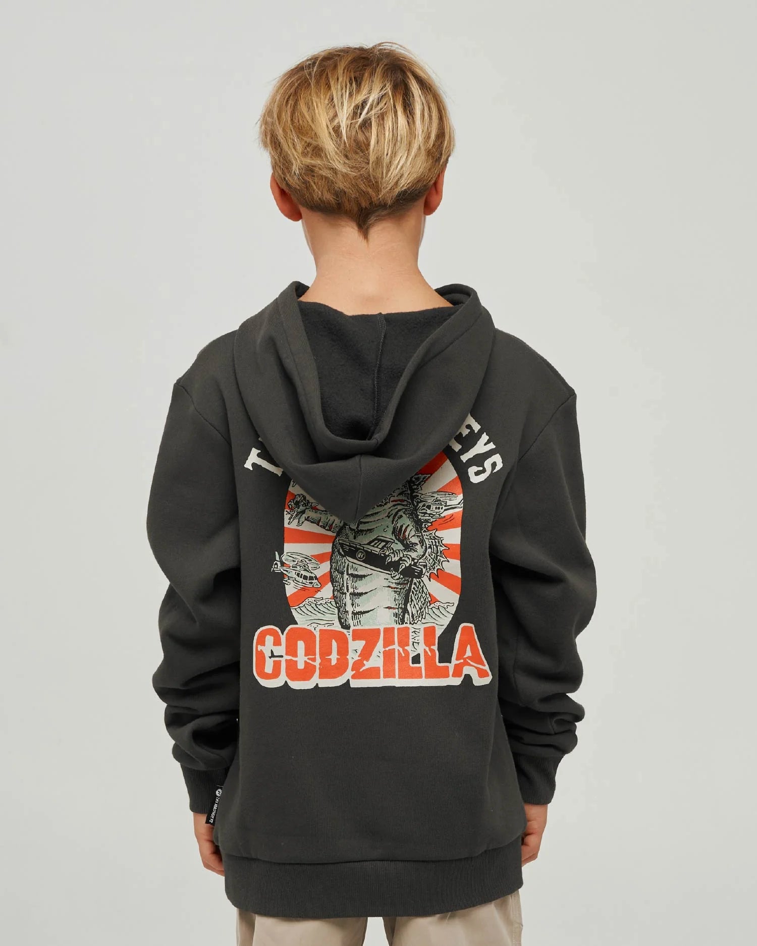 Kids Codzilla Forever Hooded Pullover