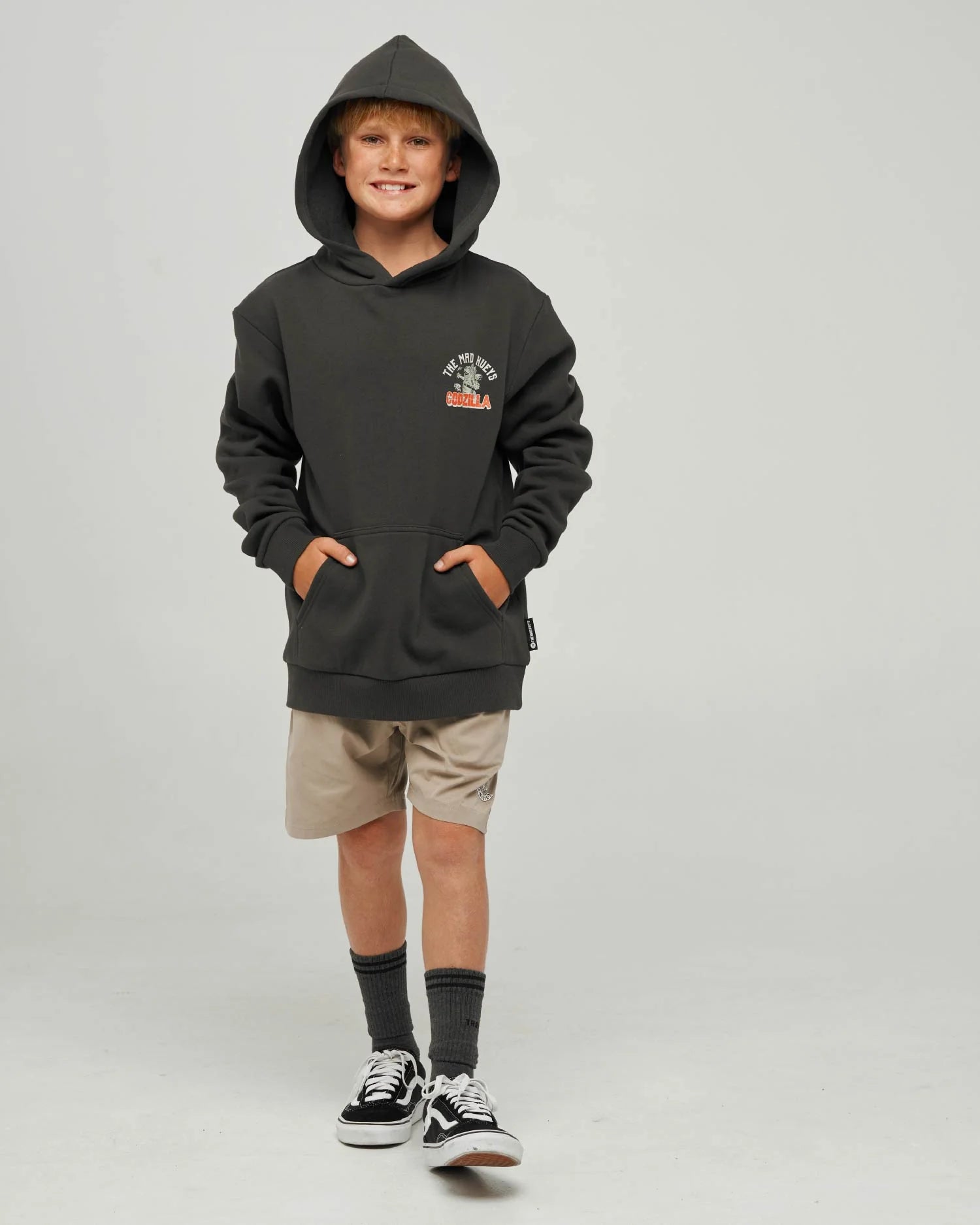 Kids Codzilla Forever Hooded Pullover