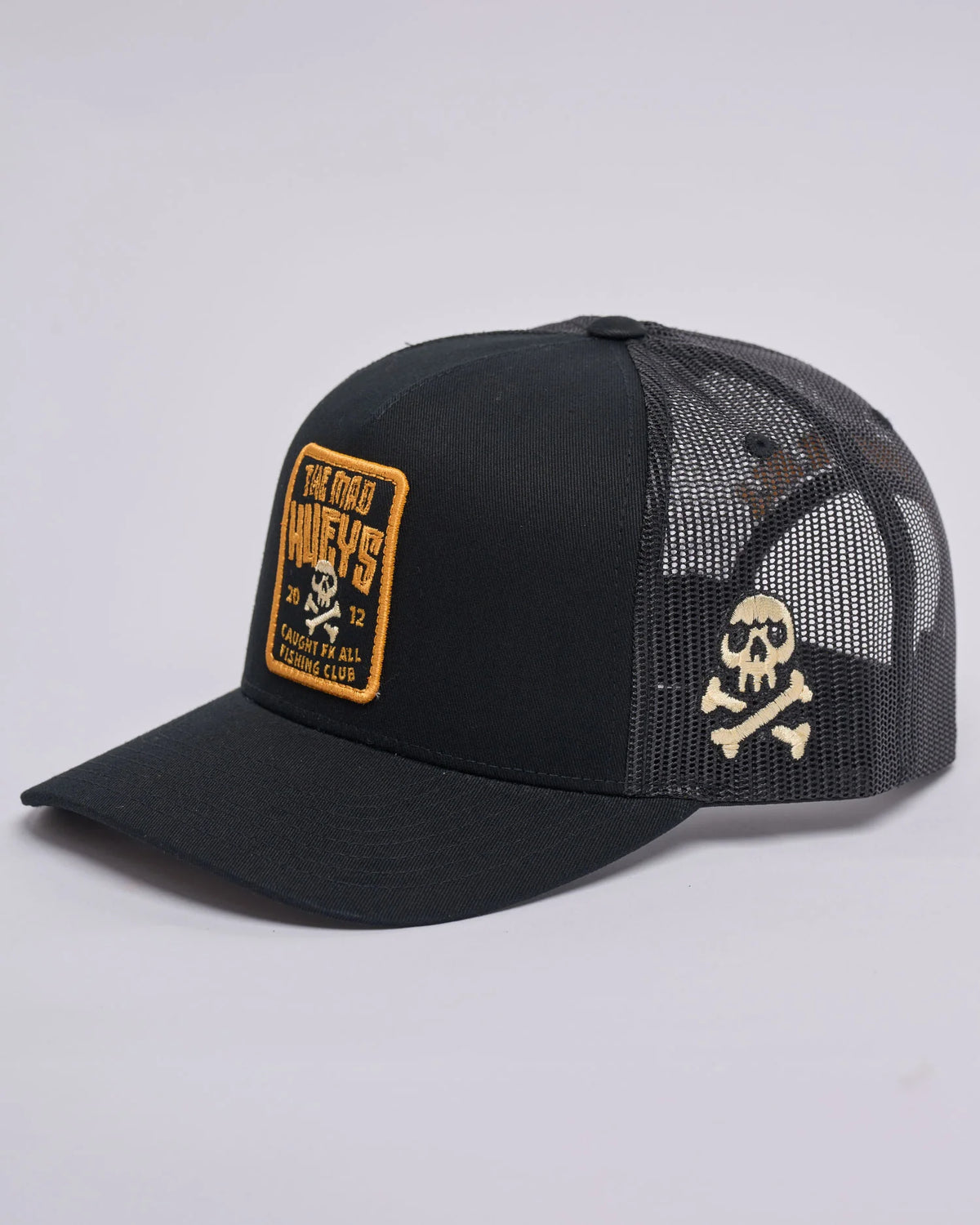 Caught Fk Skull Twill Trucker