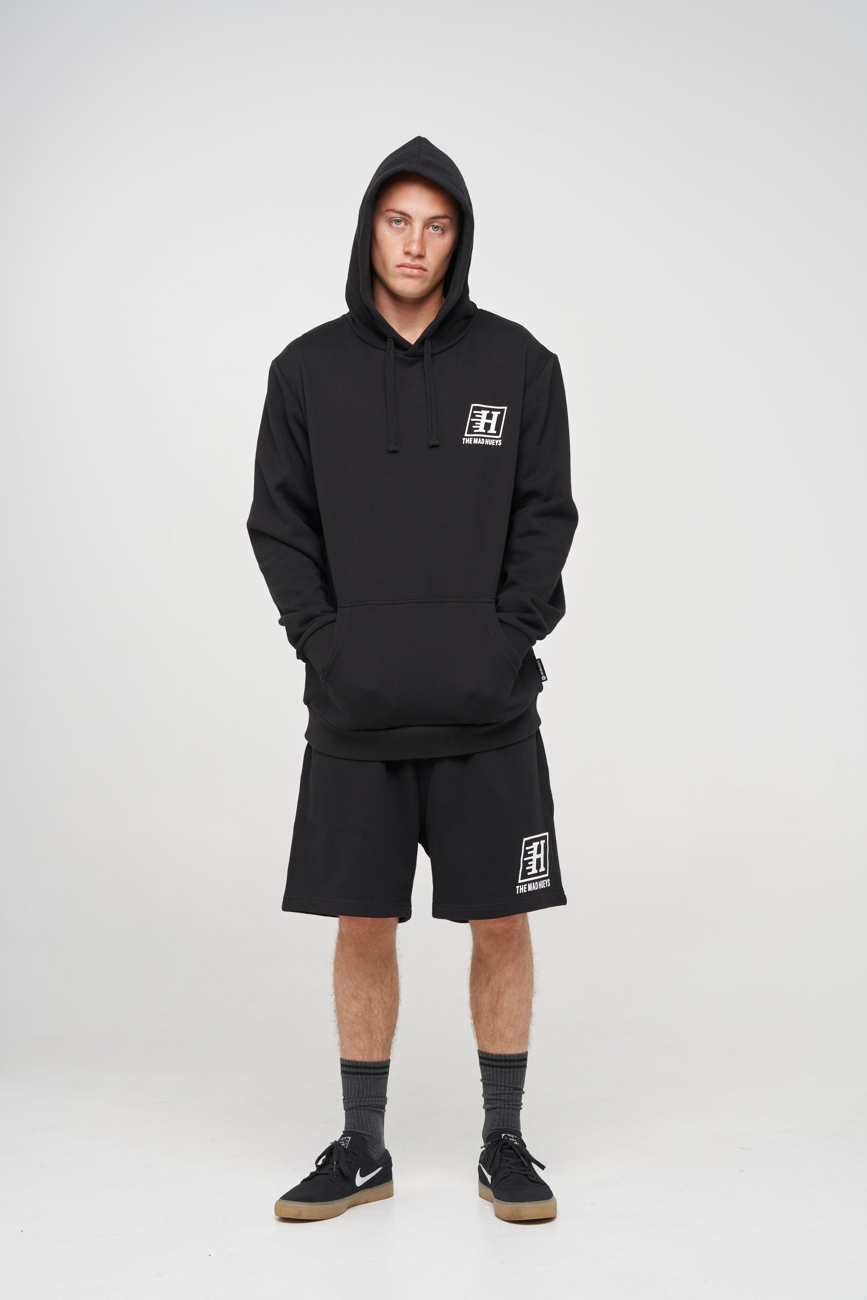 Parallel Hueys Hooded Pullover