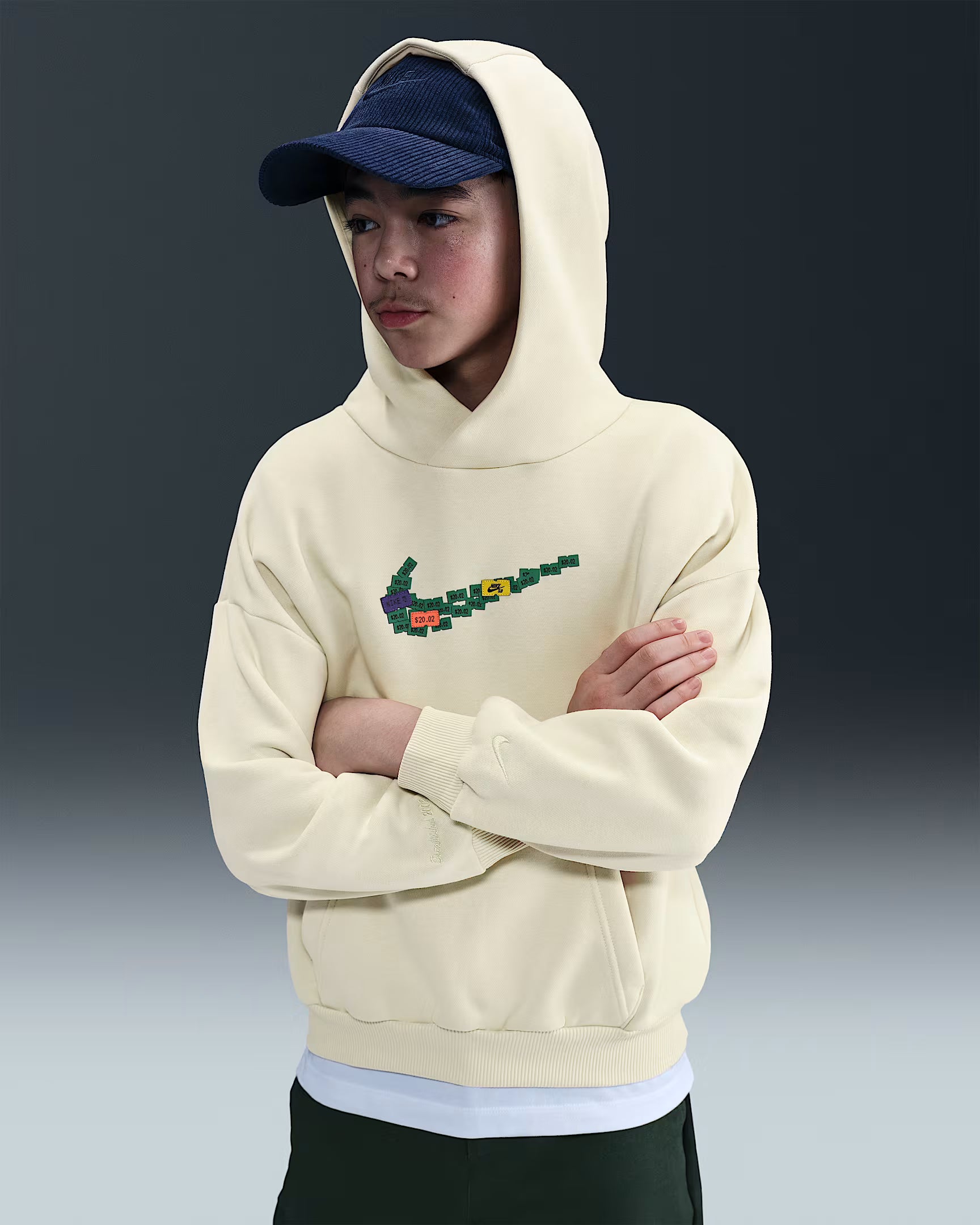 Nike SB Older Kids' Fleece Skate Hoodie