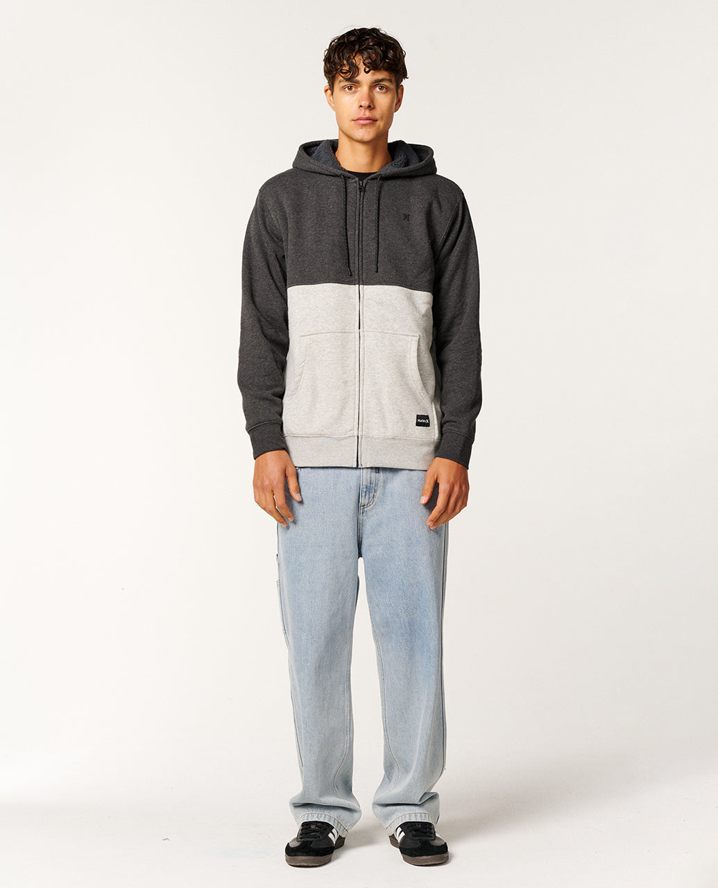 Sandbar Block Zip Up Jumper