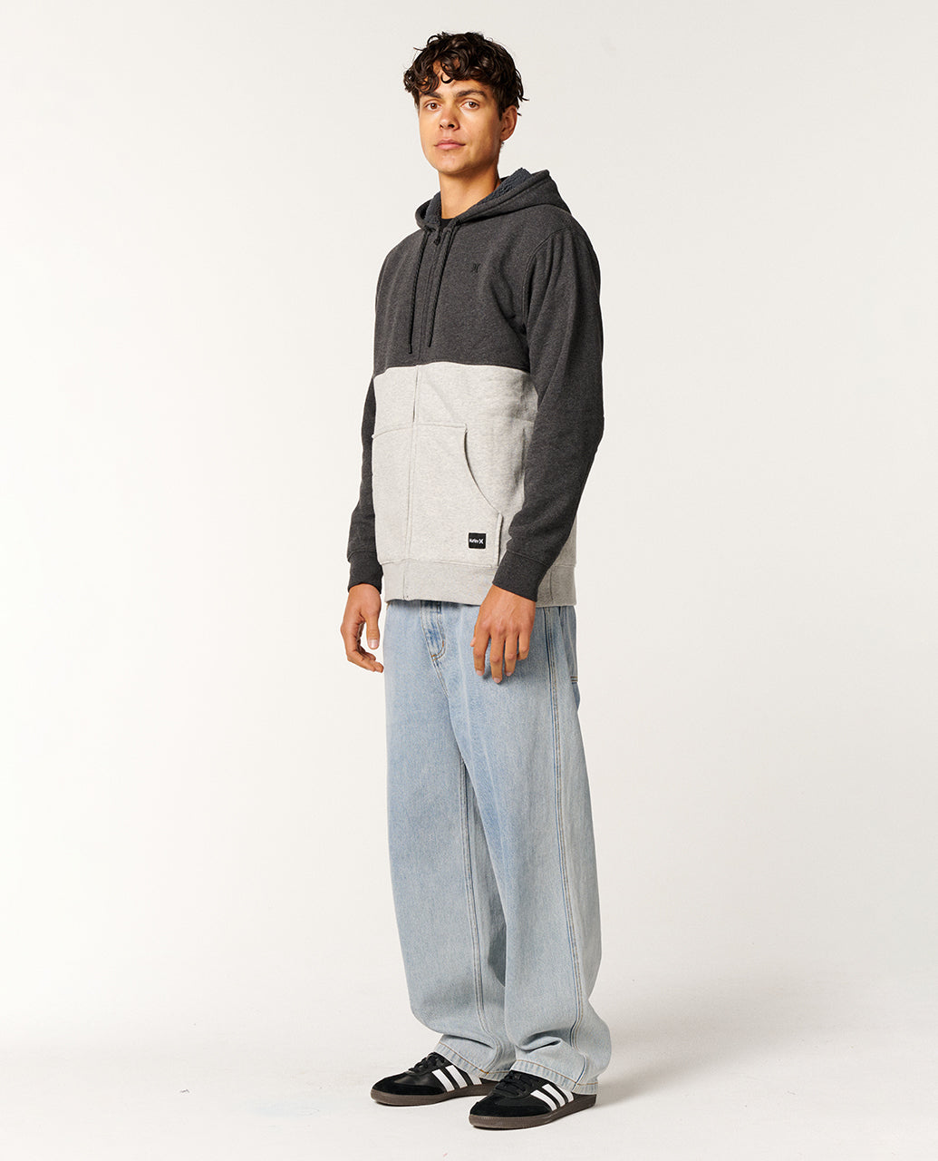Sandbar Block Zip Up Jumper