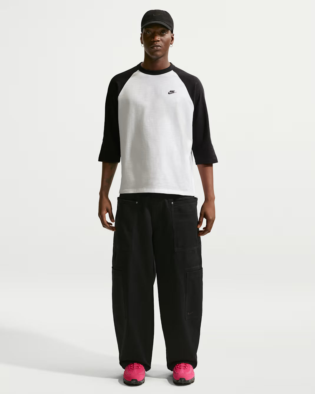 Sportswear 3/4 Sleeve Raglan Top