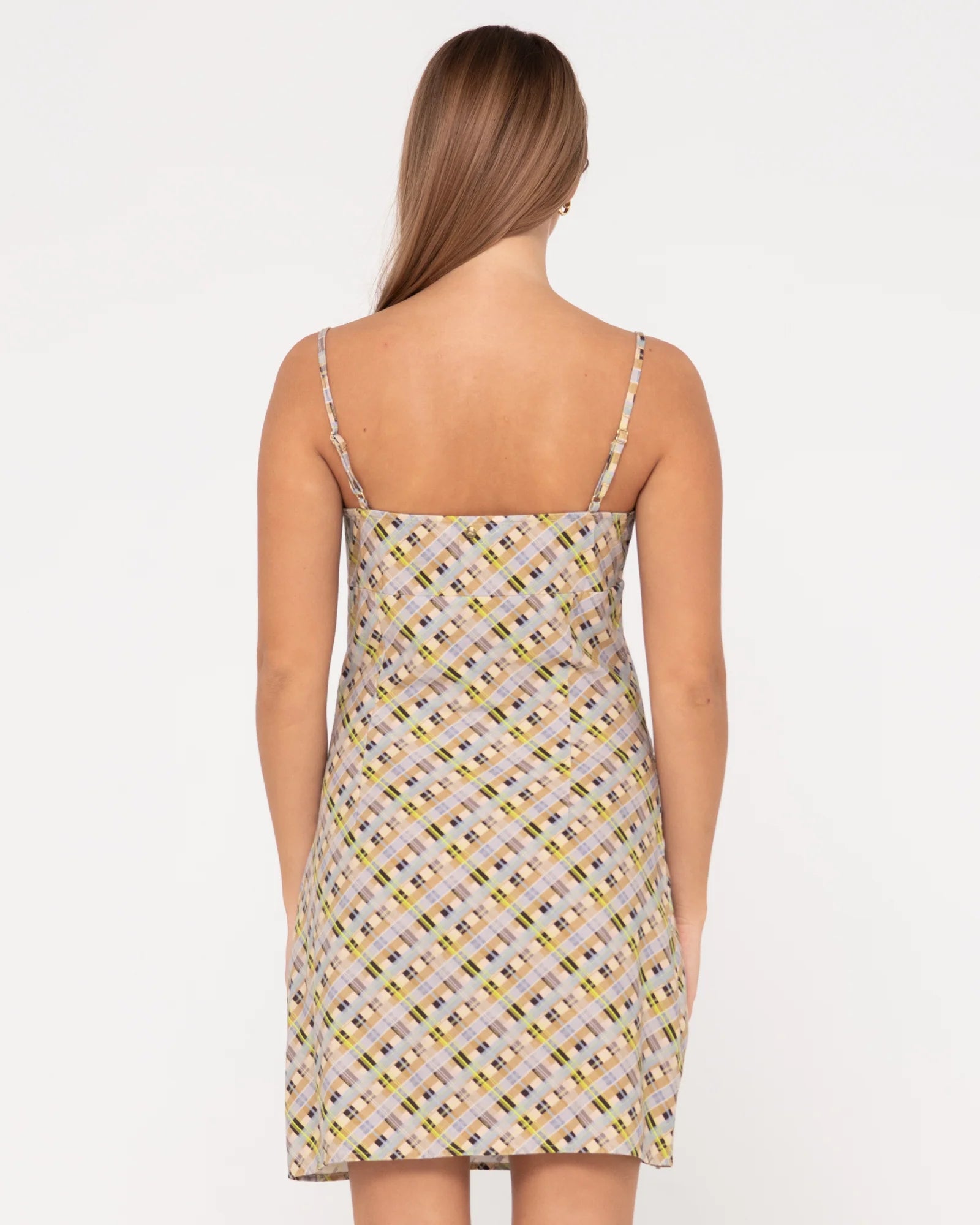 Percy Plaid Mini Dress