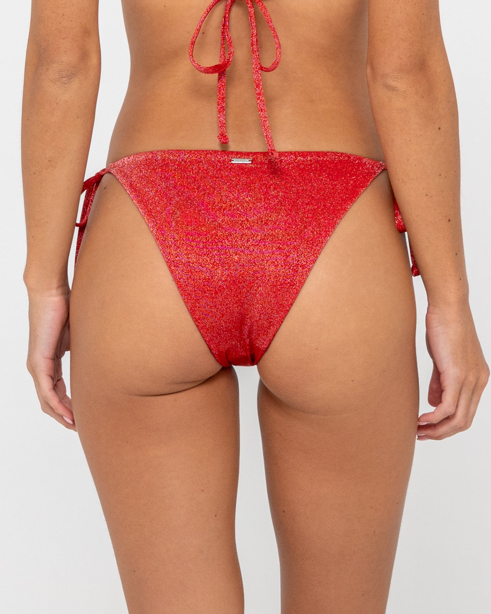 Shimmy Midi Side Tie Bikini Bottom