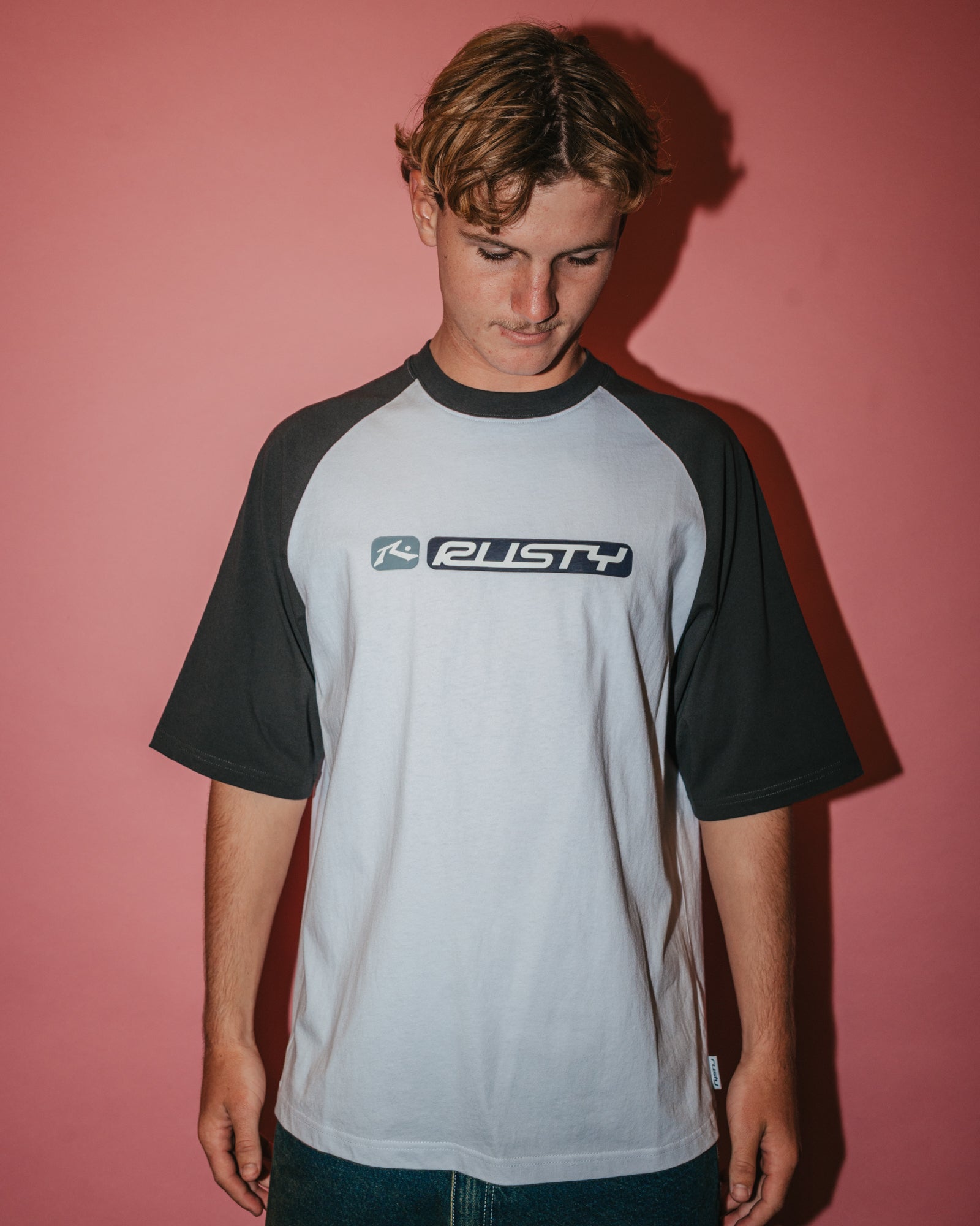 Bubble Raglan Short Sleeve Tee