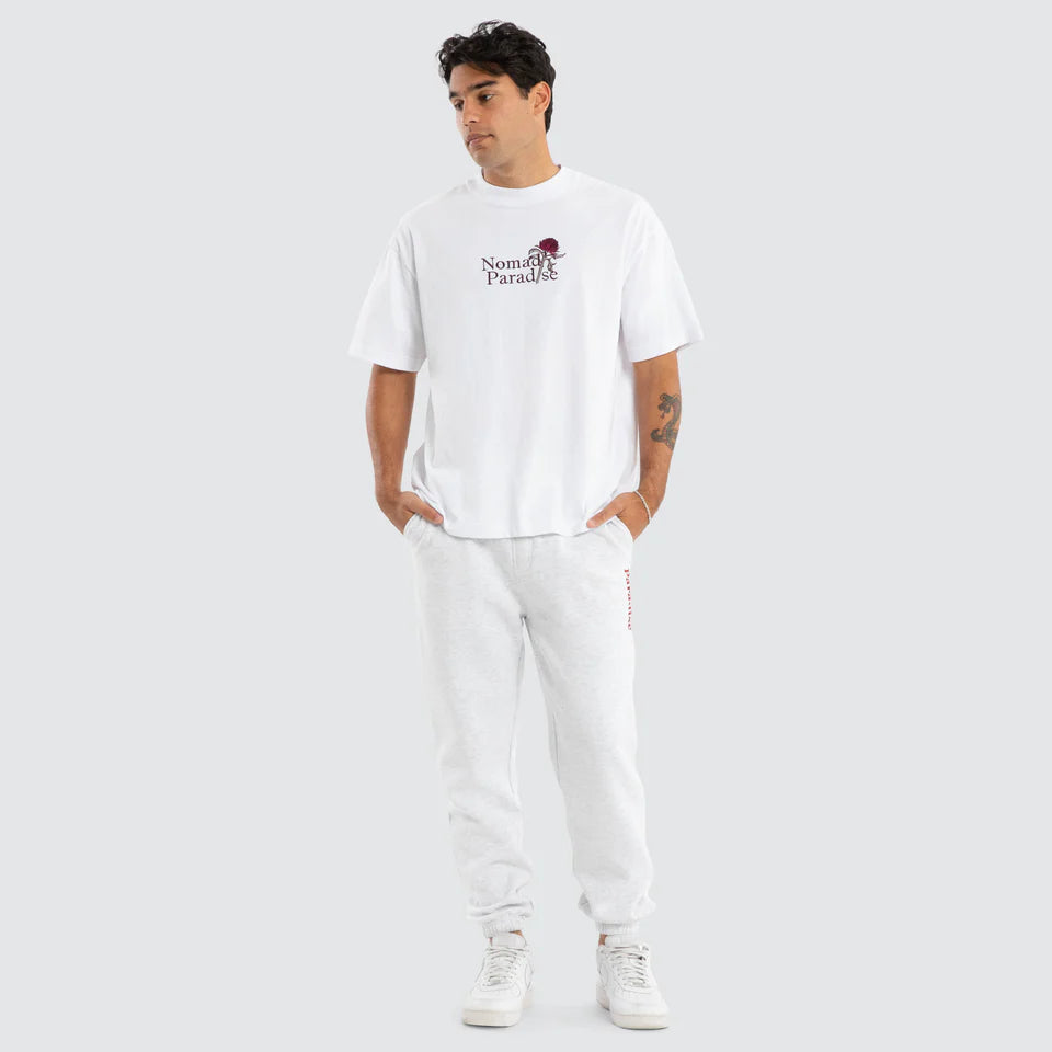 Merch Trackpant-Snow Marle