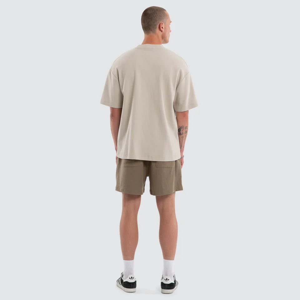 Micro Waffle Tee-Dove