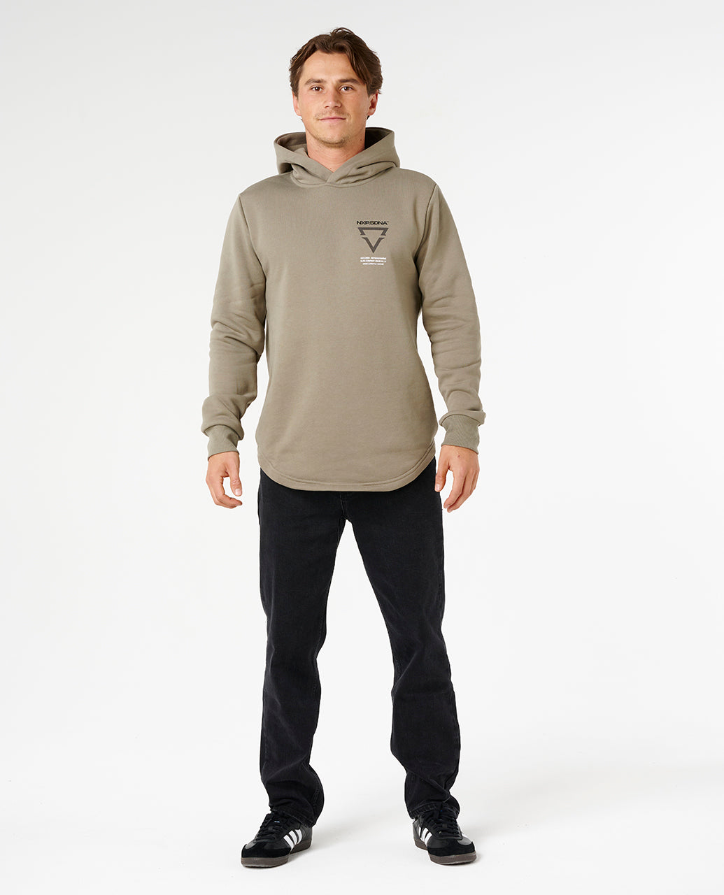 Defend Hood Curve Sweater