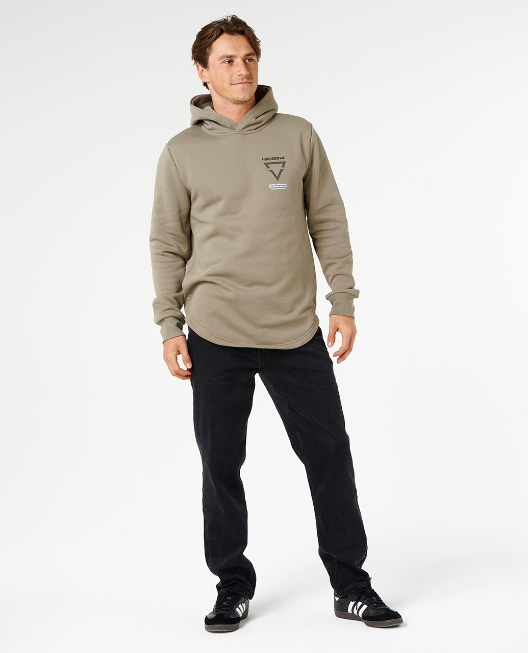 Defend Hood Curve Sweater