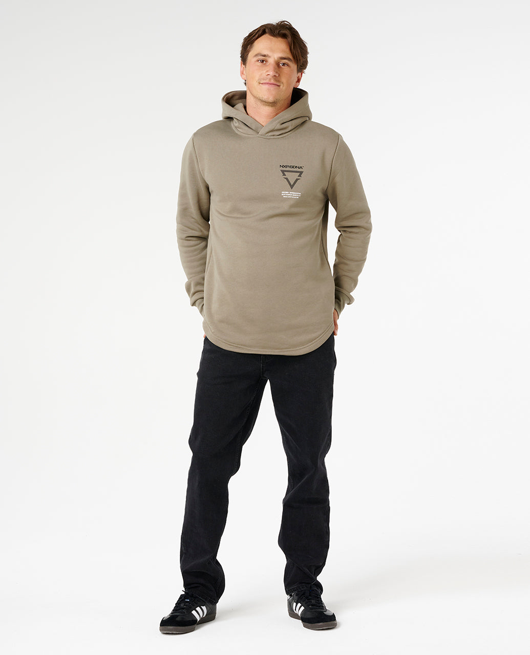 Defend Hood Curve Sweater
