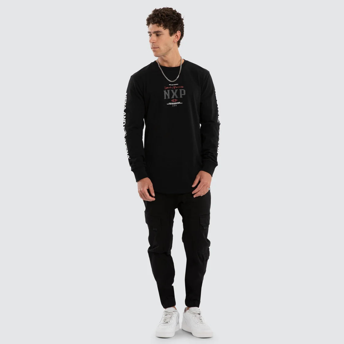 Nexus Dual Curved Longsleeve T-Shirt
