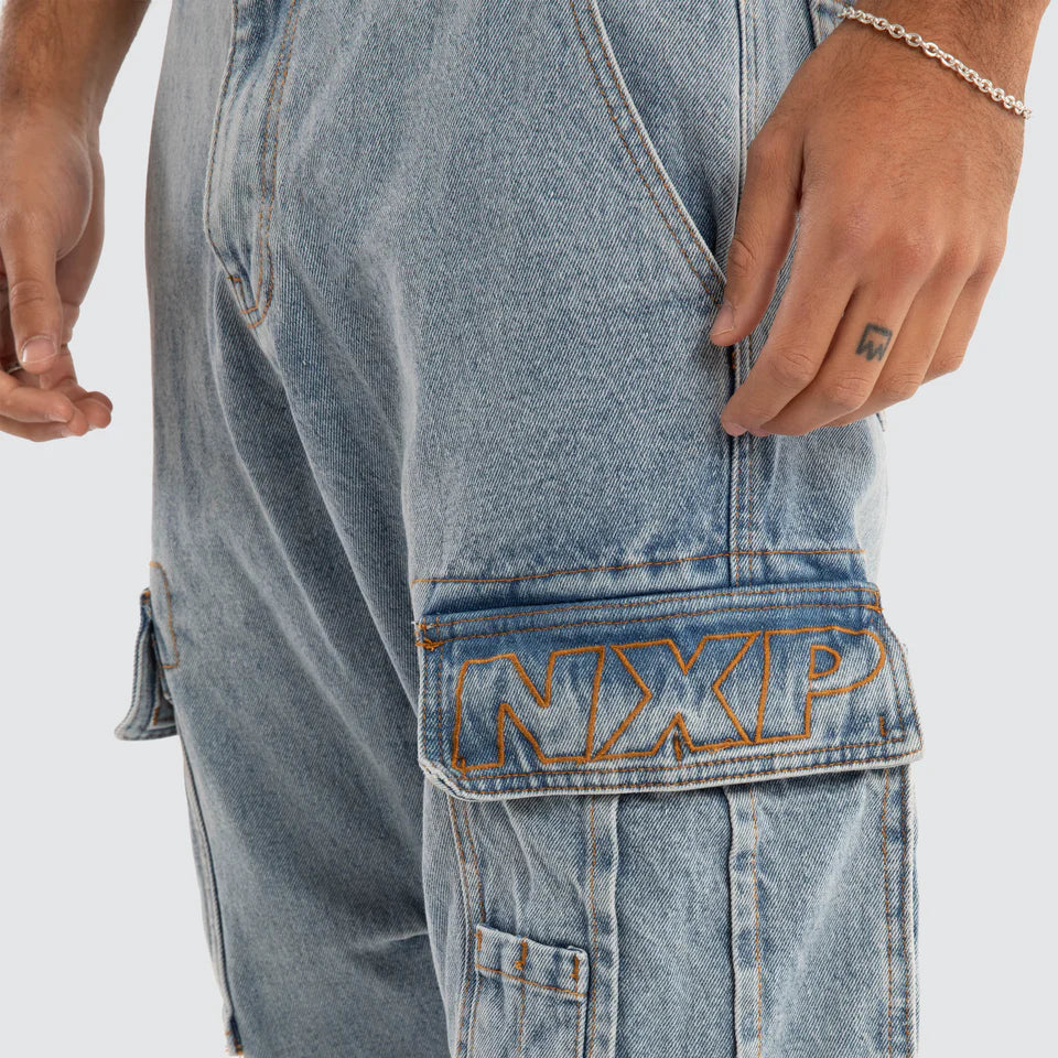 Colby Denim Cargo Pant