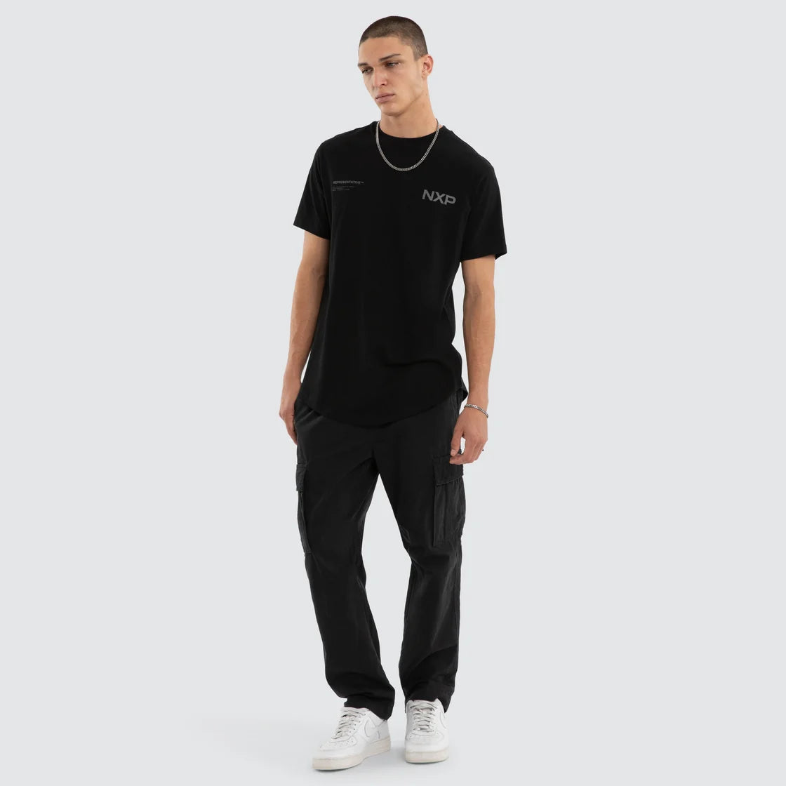 Crime Dual Curved T-Shirt