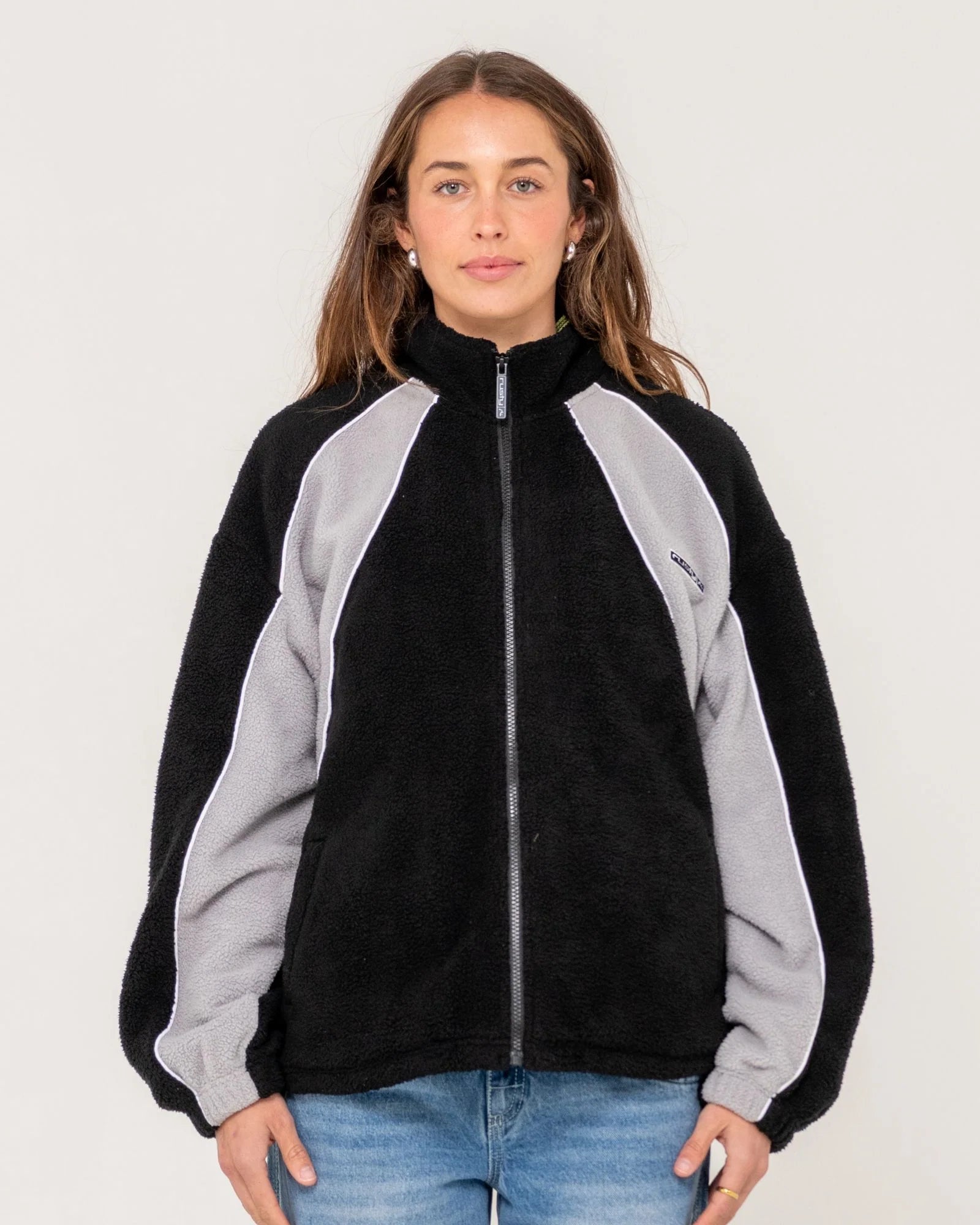 Two Tides Zip Through Sherpa Fleece