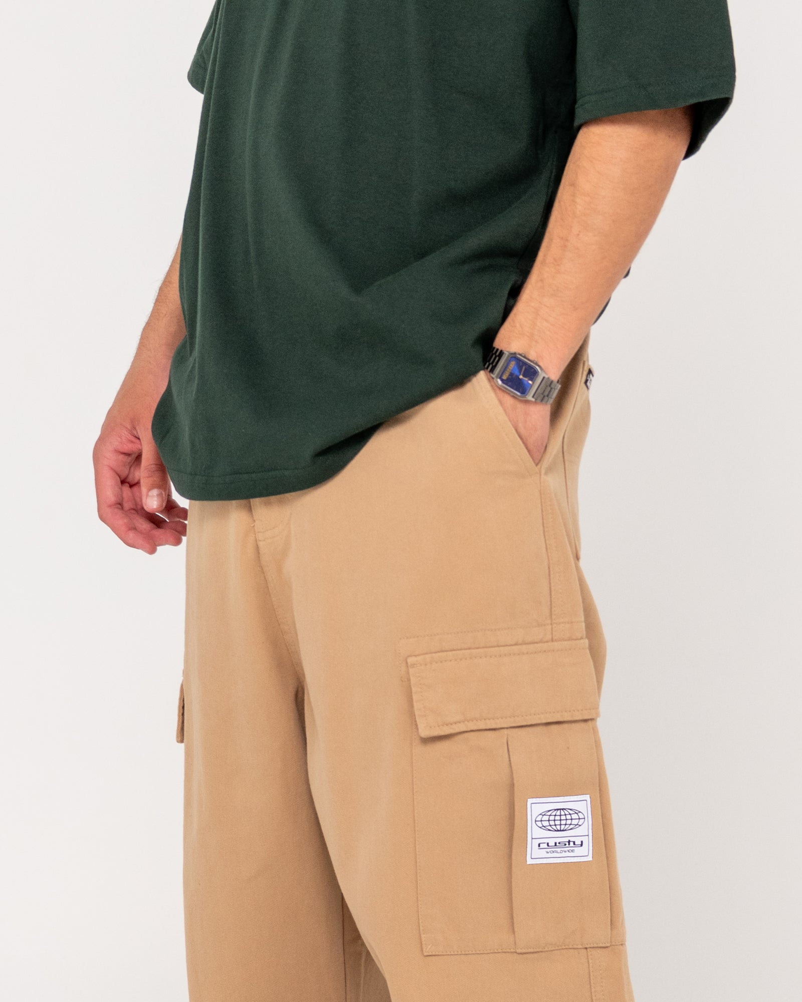 Commando Cargo Pant-Light Khaki