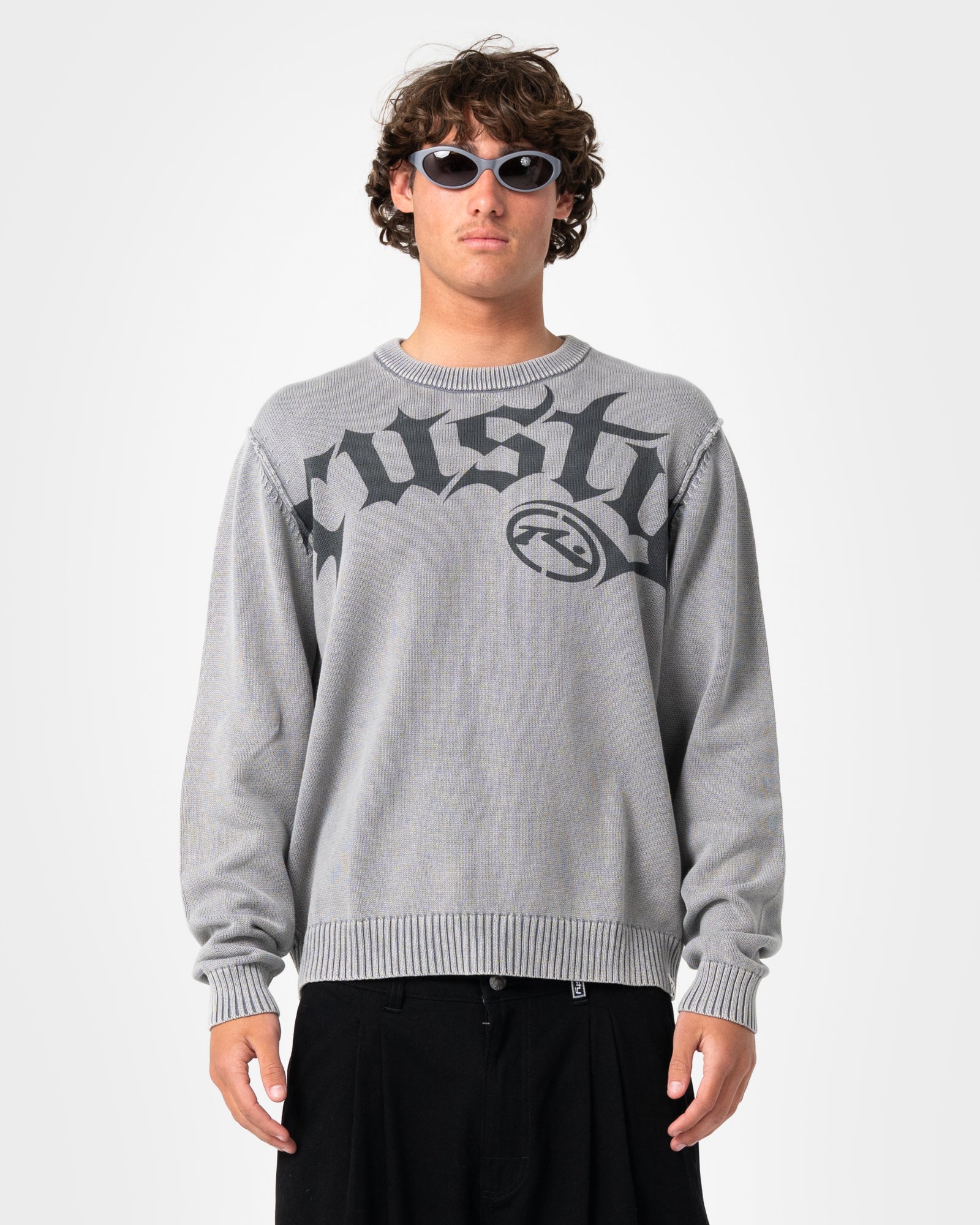 Saxon Printed Sweater