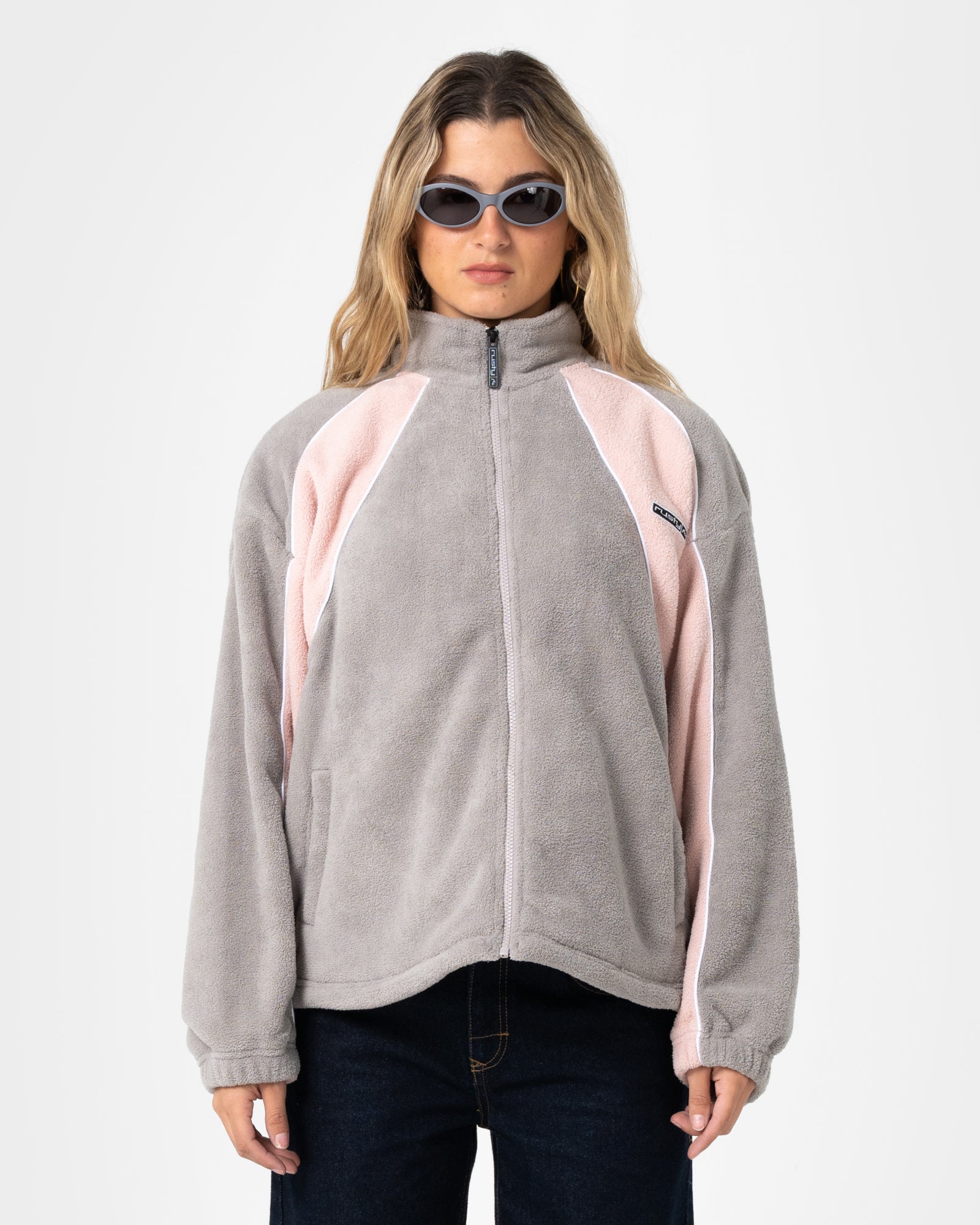 Two Tides Zip Through Sherpa Fleece