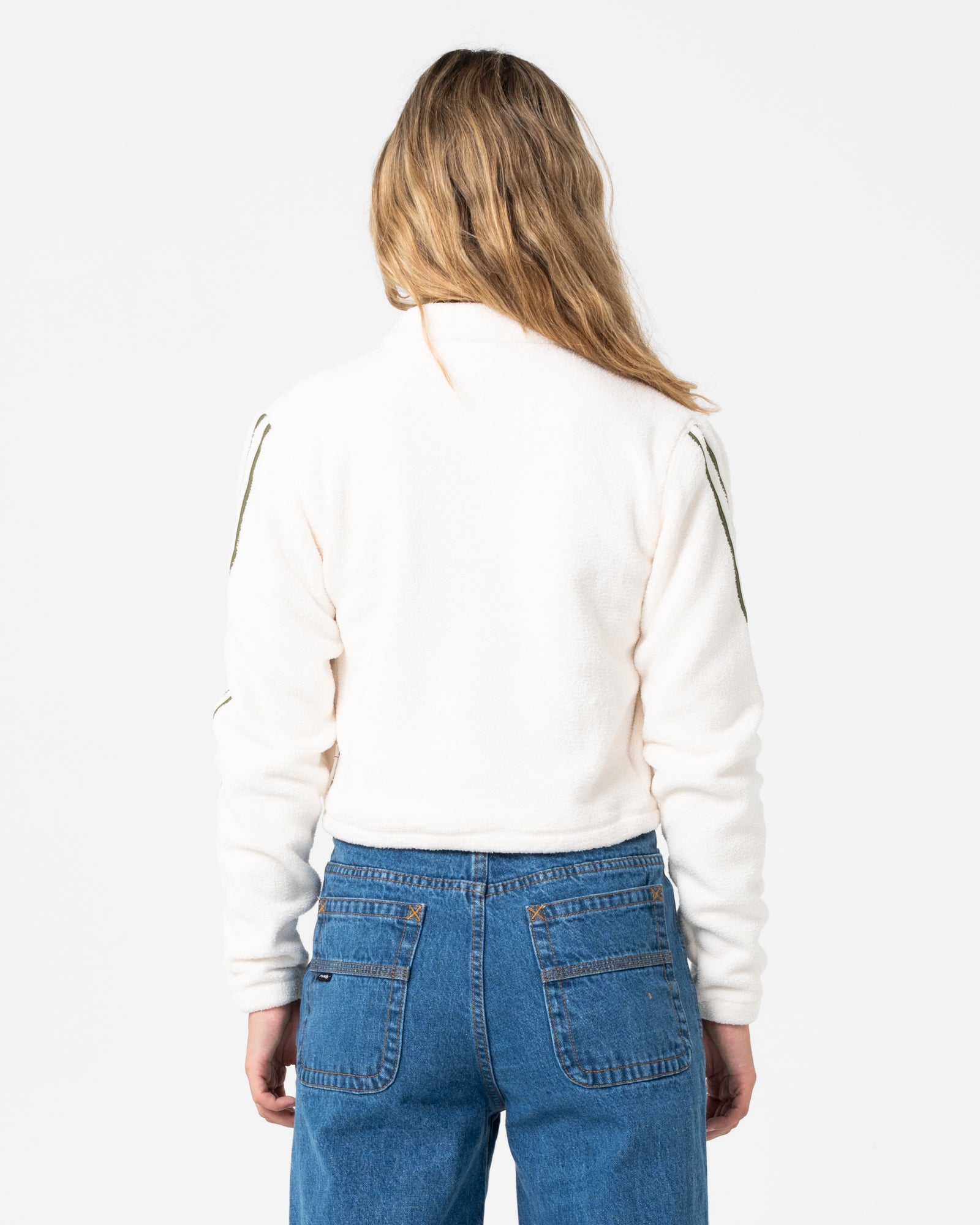 Freeway Crop Zip Through Polar Fleece