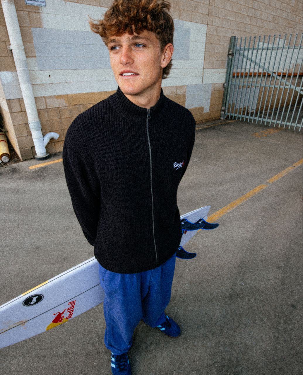 Archive Zip Thru Knit