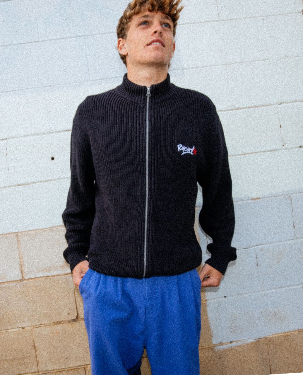 Archive Zip Thru Knit