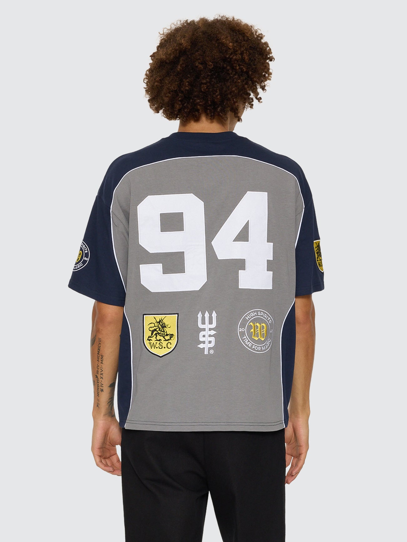 Sideline Over Sized Panel Tee
