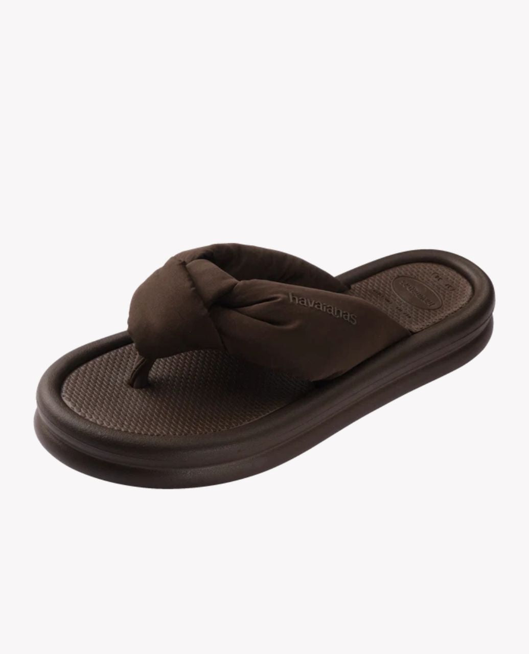 Over Puffed Flip Flops