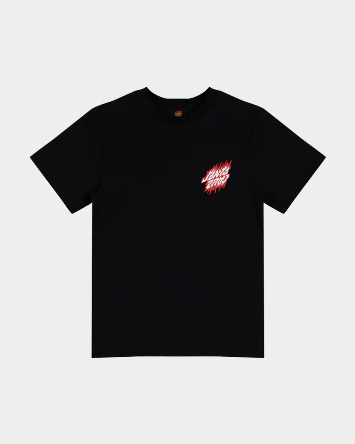 Flame Dot Upside Down Ss Tee