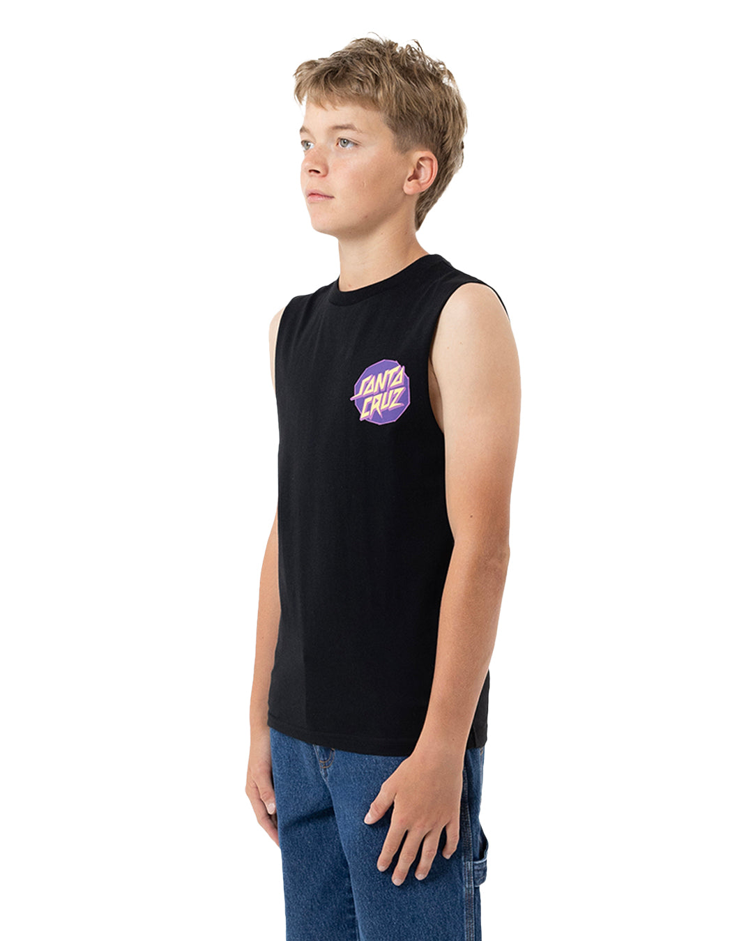 Meek Scratched Slasher Muscle T-Shirt