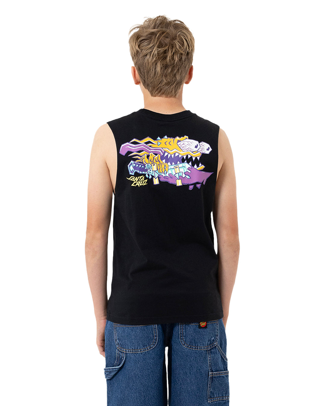 Meek Scratched Slasher Muscle T-Shirt