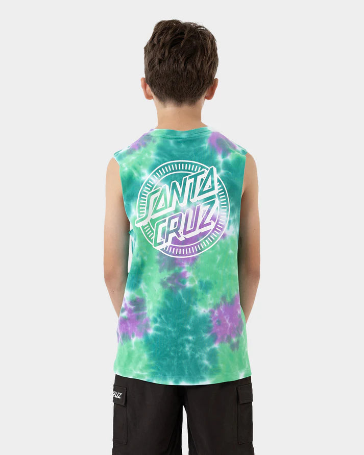 Boys Industrial Dot Mono Muscle