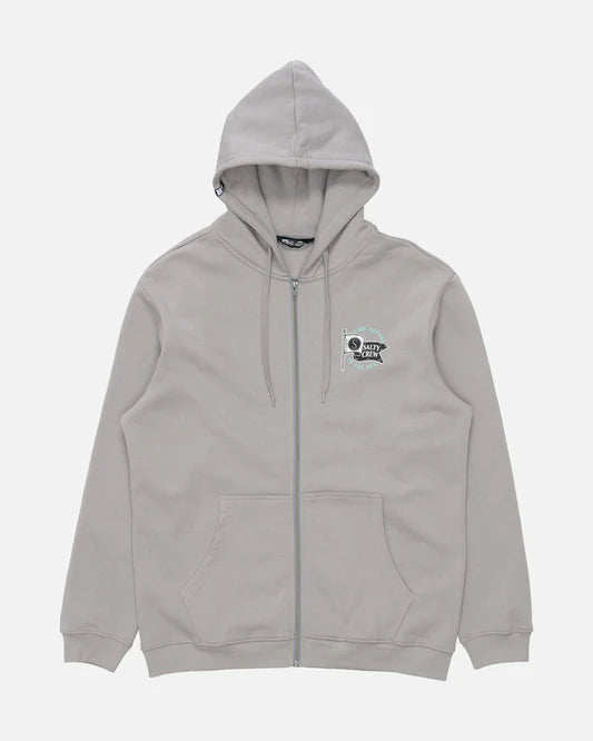 Wavey Zip Hood