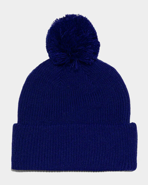 Triple Stroke Bobble Beanie