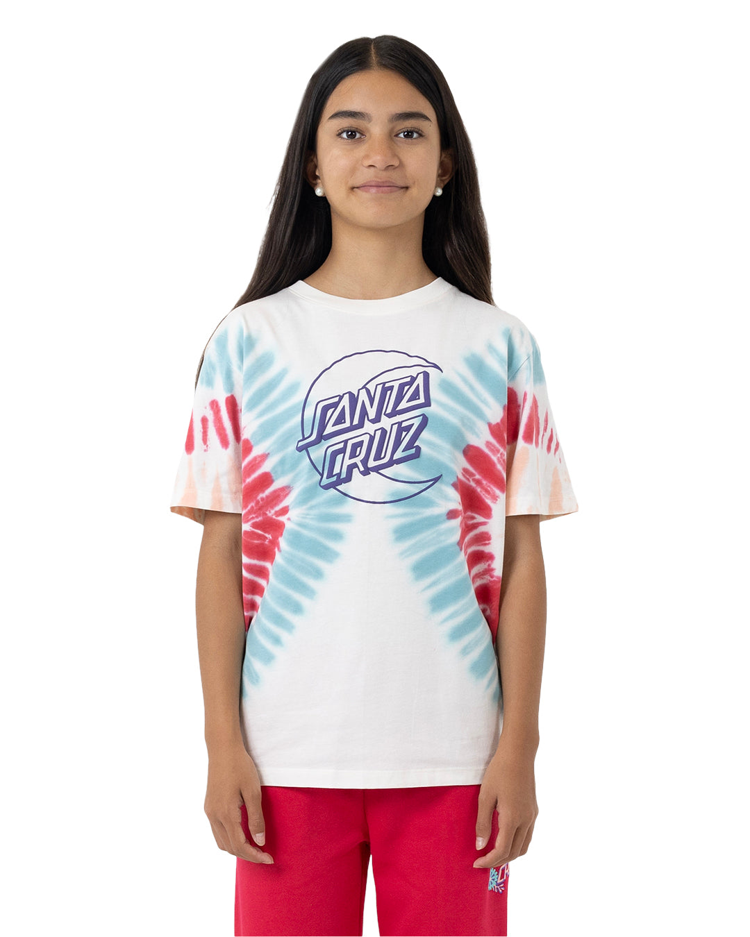 Moon Dot Outline Front Short Sleeve Tee