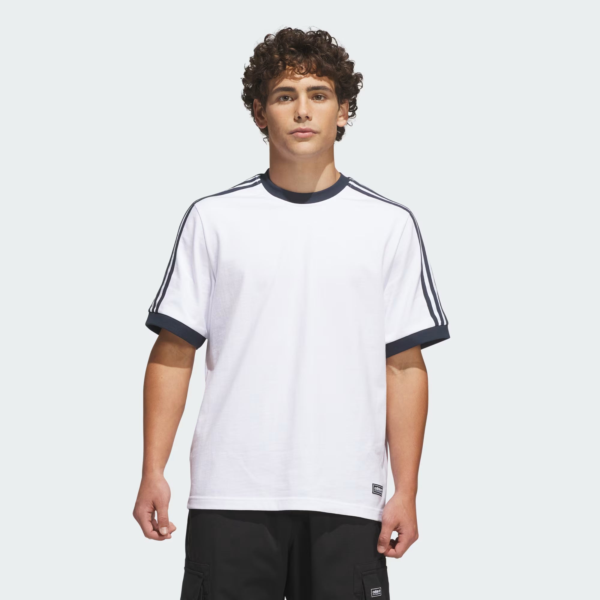 Skateboarding Ringer Tee