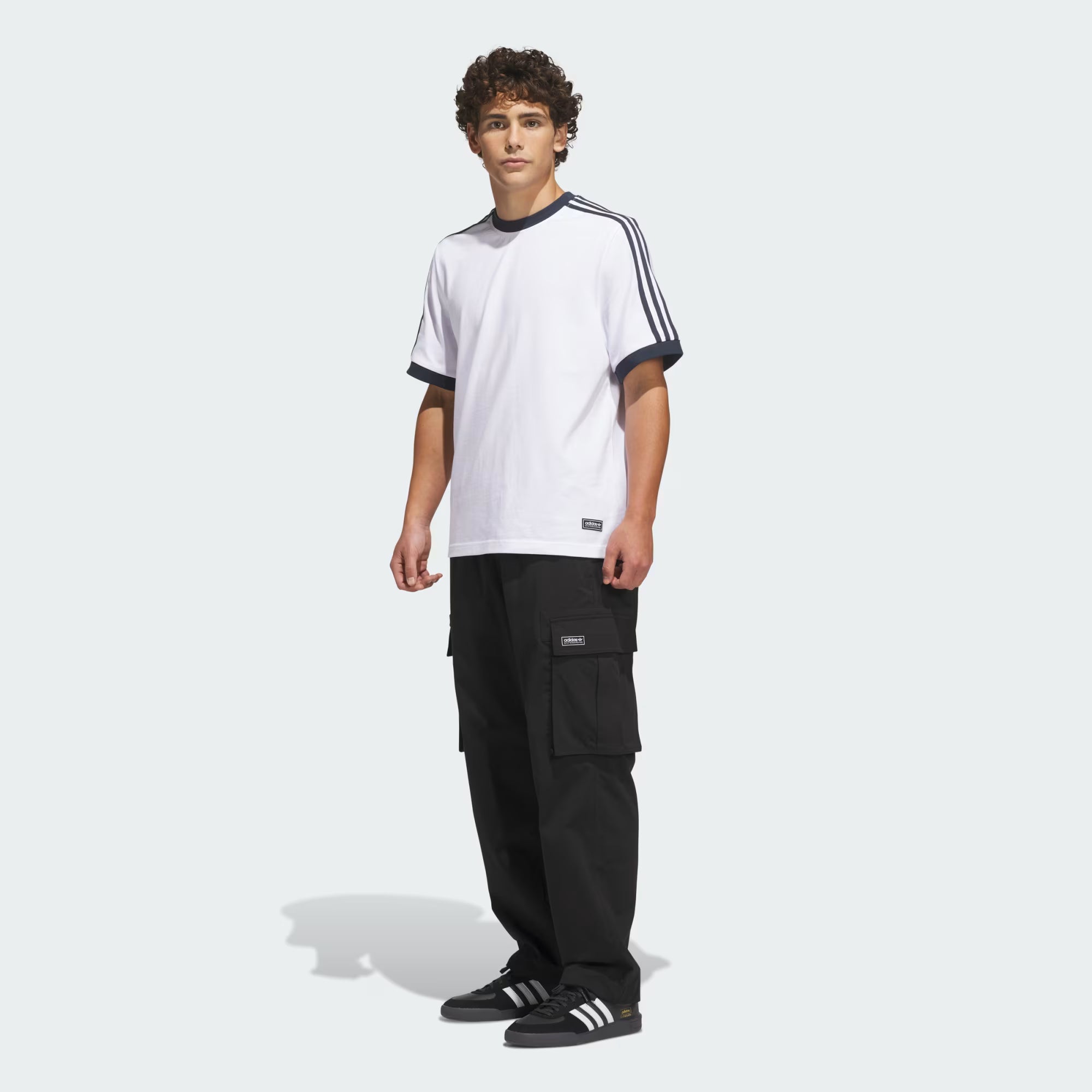 Skateboarding Ringer Tee