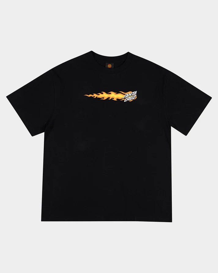 Flaming Dice Dot Flash Tee