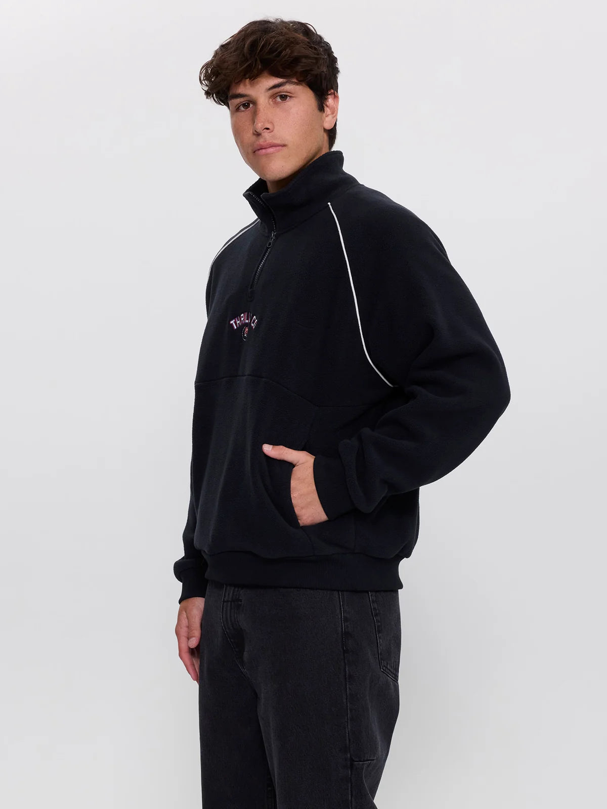 Tournament Of Roses Quarter Zip Polar Cropped Fleece