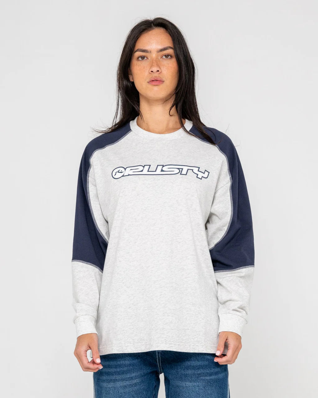 Timmy Target Oversized Long Sleeve Tee