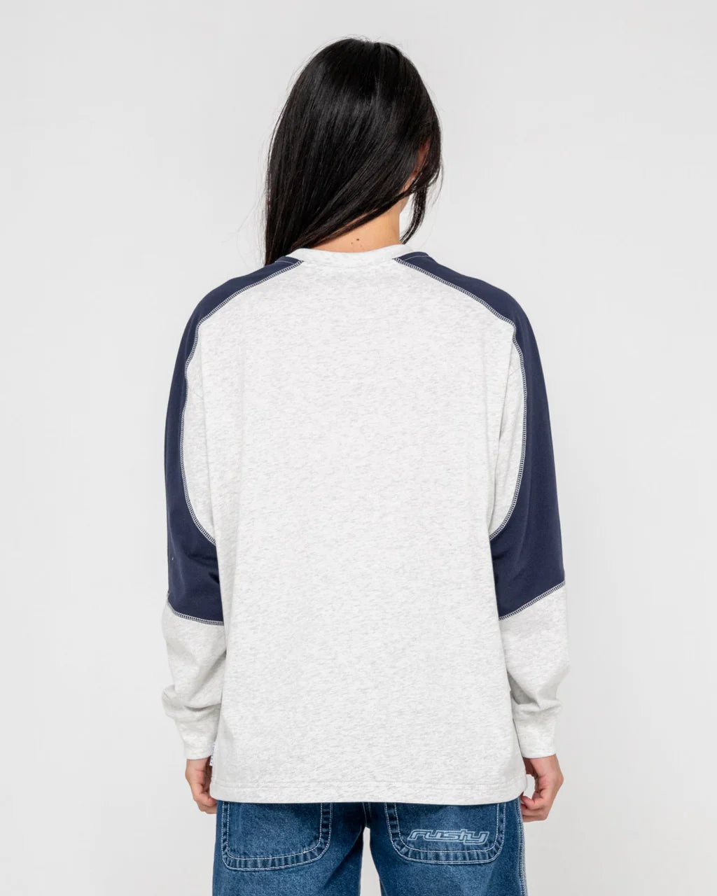 Timmy Target Oversized Long Sleeve Tee