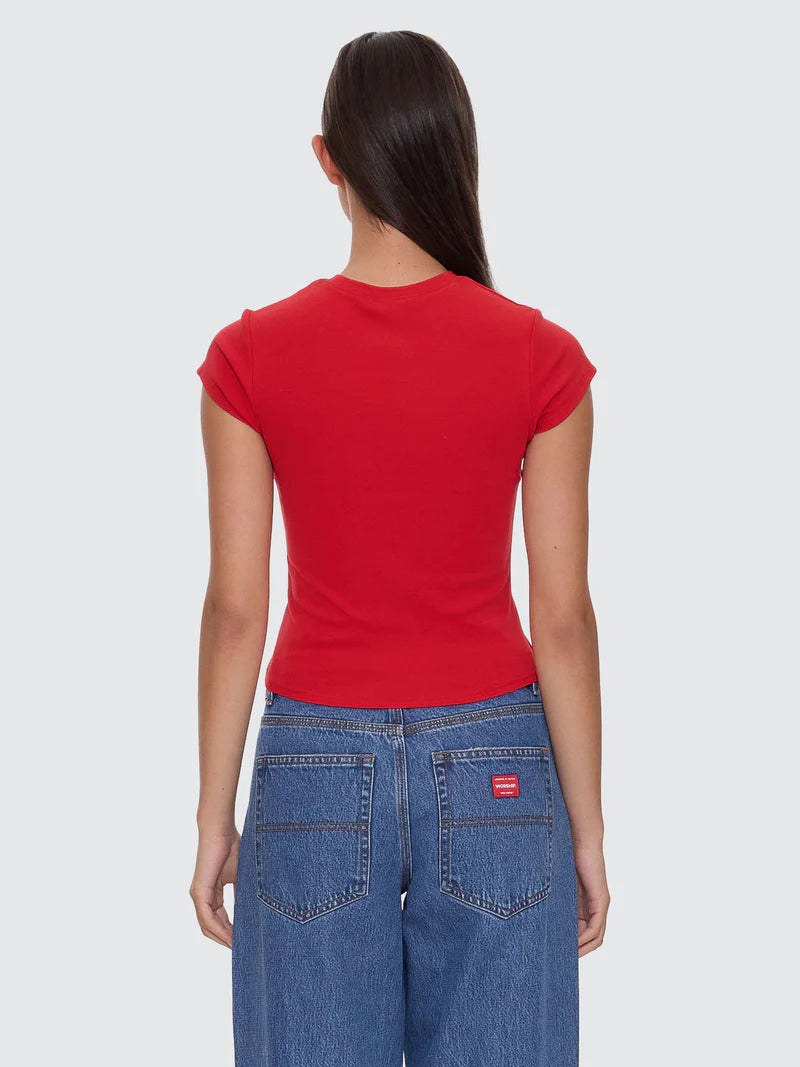 Throws Cap Sleeve Tee