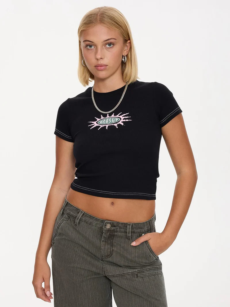 Logo Feve Slim Fit Tee