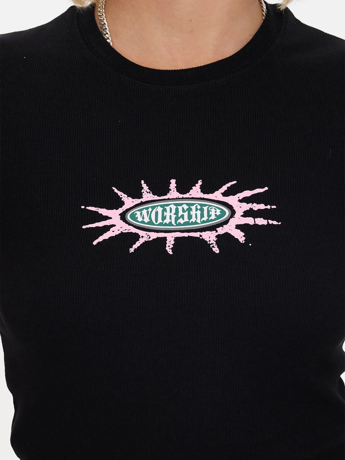 Logo Feve Slim Fit Tee