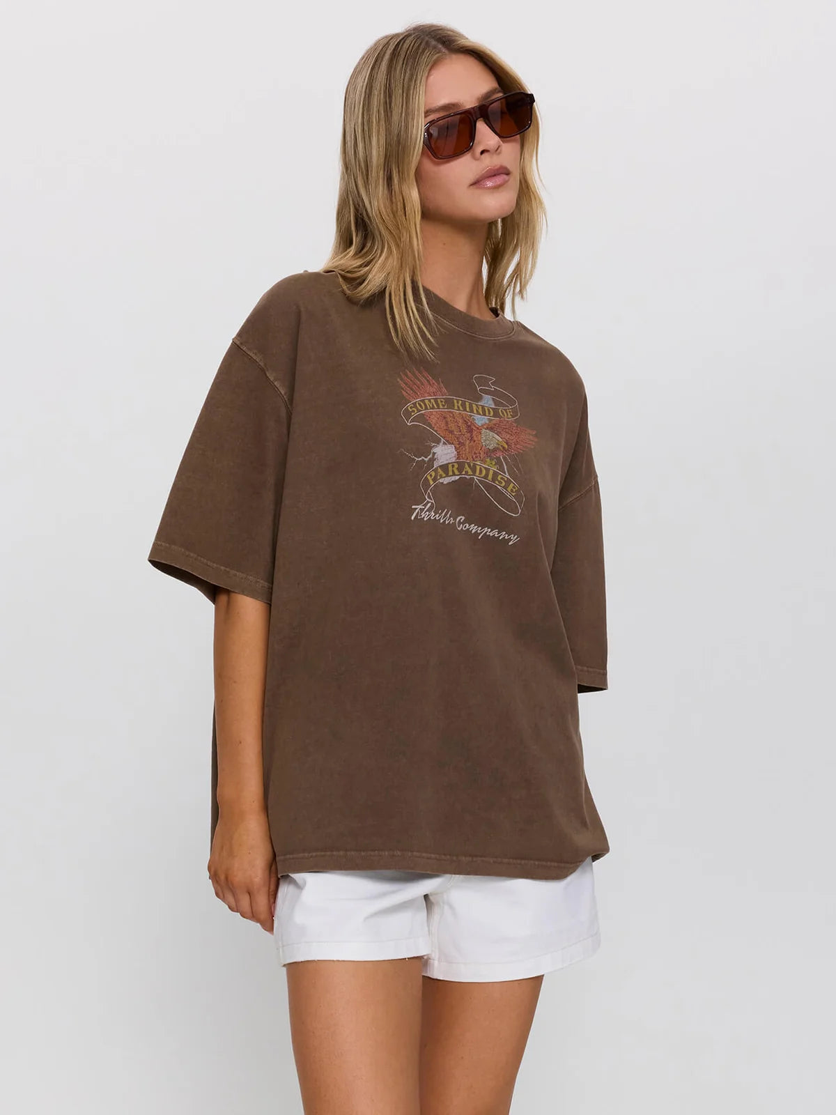 Banner Of Strength Over Sized Tee