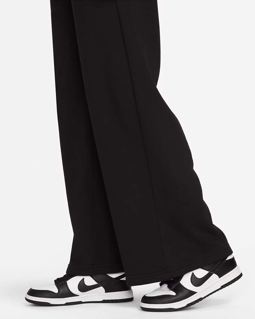 Nike Fleece Mid Rise Wide Leg Sweatpants