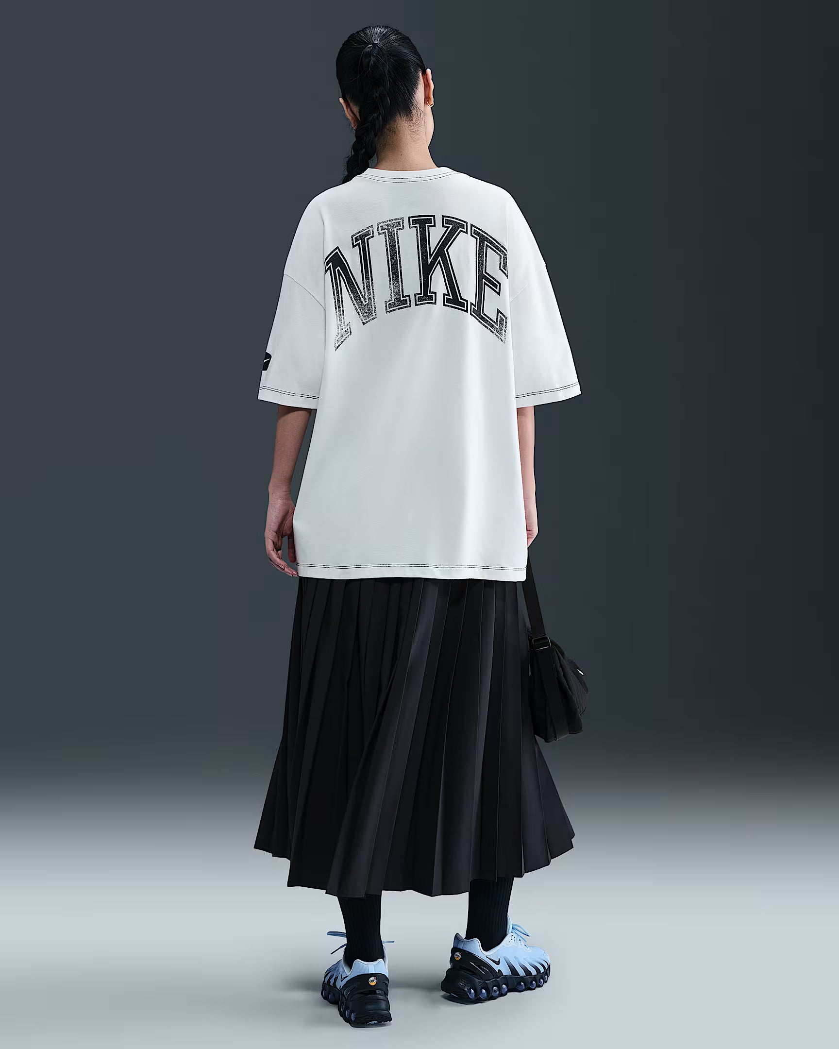 W Nike Sportswear Street Short Sleeve Oversized Tee