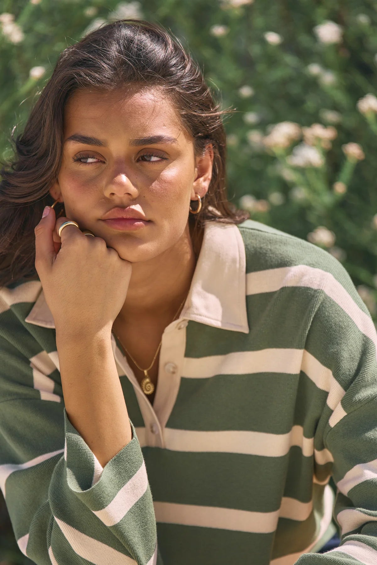 Rugby Polo Knit Sweater