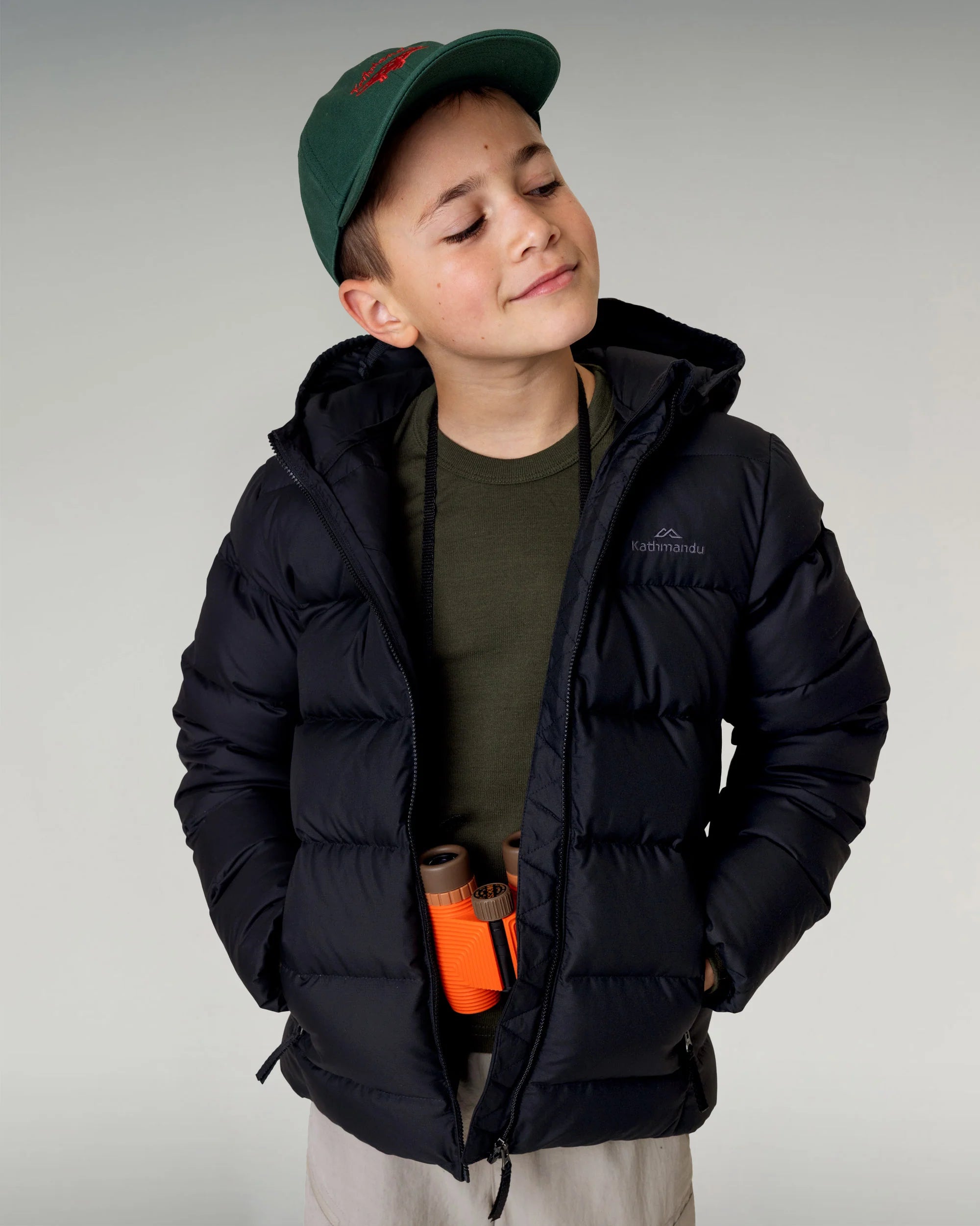 Kids Epiq Down Hooded Jacket