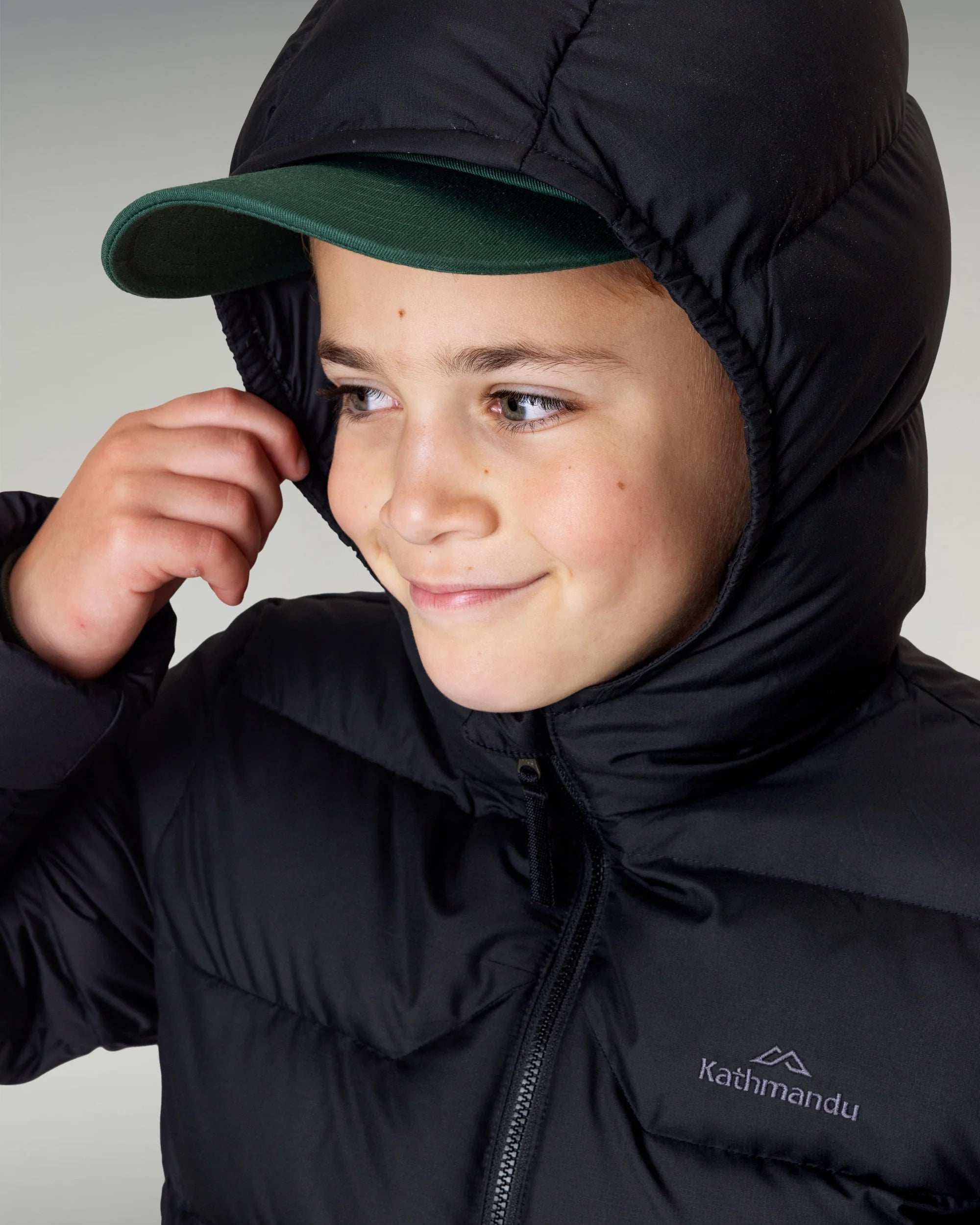 Kids Epiq Down Hooded Jacket